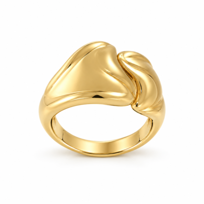 PLEAT-Sculpted Ring