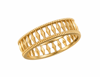 RHYTHM- Linear Band Ring