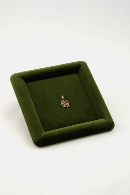 Flamingo 18k Gold Pendant