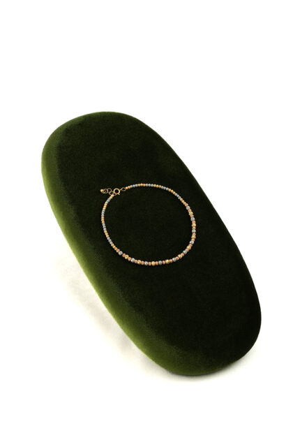 Luxury 18K Tri-Color Gold Bracelet