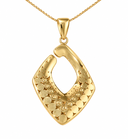VOID- Hammered Pendant
