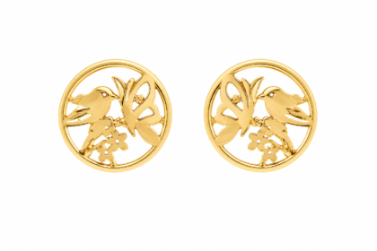 18K Gold Earrings Inspired by nature’s beauty